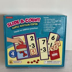 Slide and Count Simple Addition Center by Lakeshore