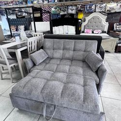 🌟New ♠️$10 Down Payment Finance ▪️▪️Cotswold Tufted Cushion Sleeper Sofa Bed