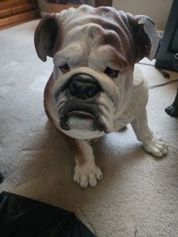 Large Porcelain Bulldog