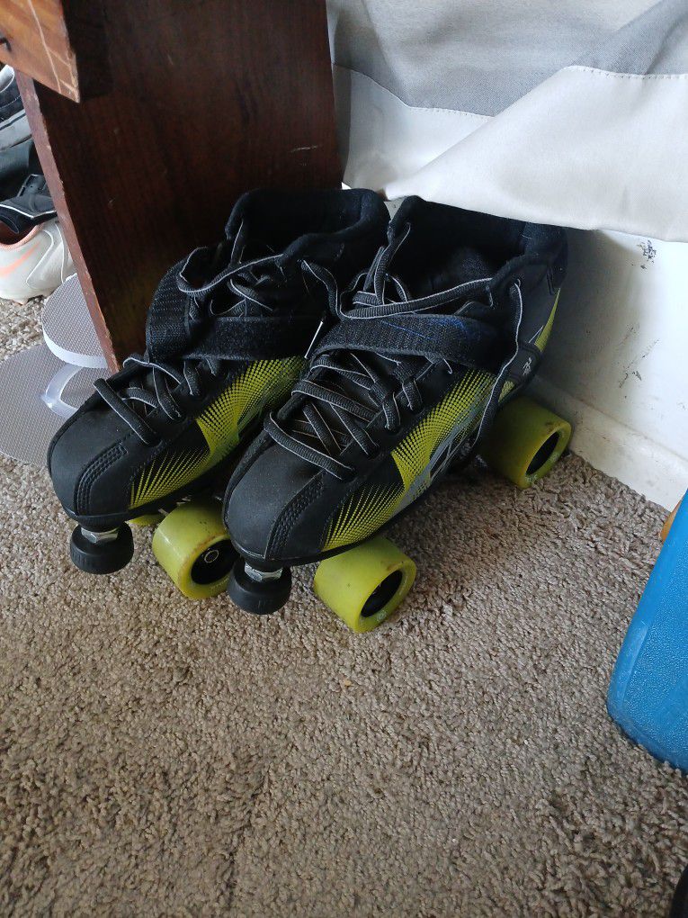 $45. obo  Lady's9 Roller Speed Skates I Believe 