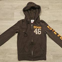 Clevland Browns Official NFL Women's Xsmall Hoodie 