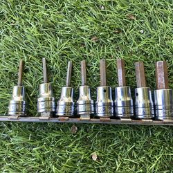 Snap On Standard Size Hex Socket Set