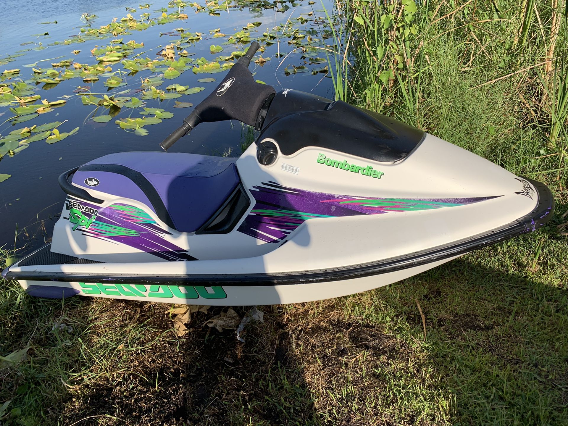 thumbnail image 2 of Sea Doo SPi PWC Cover – Fits 1993-1996 Bombardier 1-2 Seat Jet Skis 2 of 6