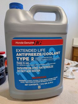 50/50 Coolant / antifreeze Genuine Honda