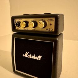  Marshall MS-2 1-watt micro guitar amplifier 