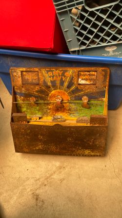 Vintage Marx Tin Litho “Army & Navy” shooting game