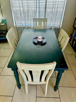 Dining table with 4 chairs