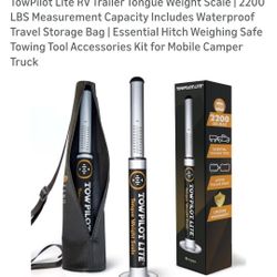 TowPilot Lite RV Trailer Tongue Weight Scale  