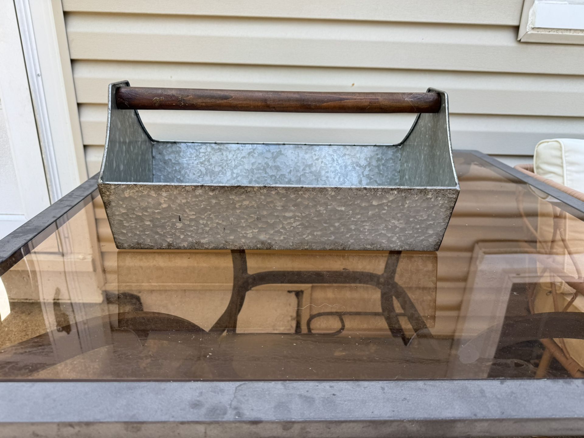 Magnolia Home Metal Toolbox