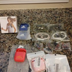 Air Pod cases, headphones 