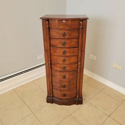 8 Drawer Jewelry Cabinet