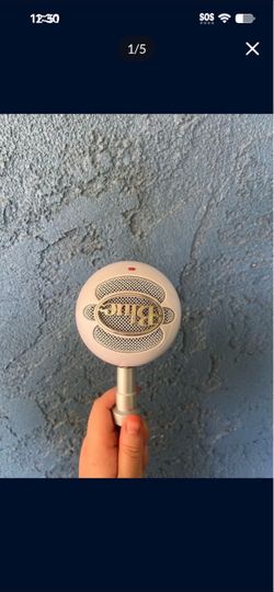 Blue snowball