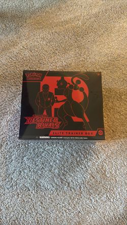 Pokemon Scarlet & Violet Destined Rivals Elite Trainer Box ETB