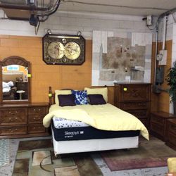 Seven Piece Bedroom Set By Bassett For Sale 🛏️ 