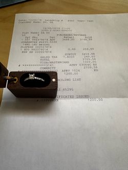 Kay Jewelers Leo Diamond Engagement Ring – 1 CTW – Transferable $3,200 Kay Trade-In Value