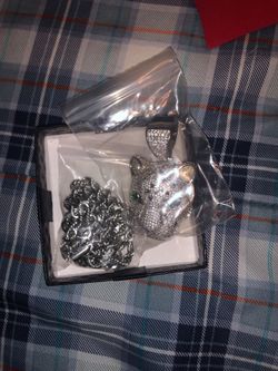 Iced out jaguar chain