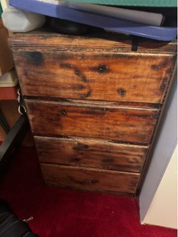 Vintage wooden dresser