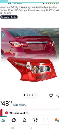 Nissan Tail Light