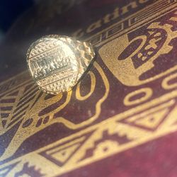 10k Last Supper M Ring