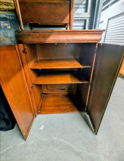 Antique Solid Wood Cabinet