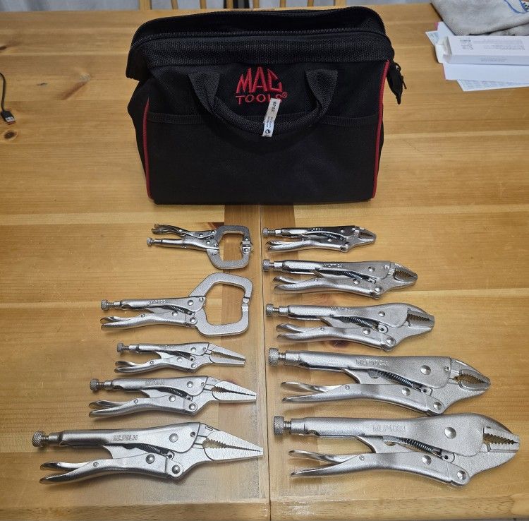 Trade Up Challenge! MAC Tools 10 Piece Locking Plier Set!