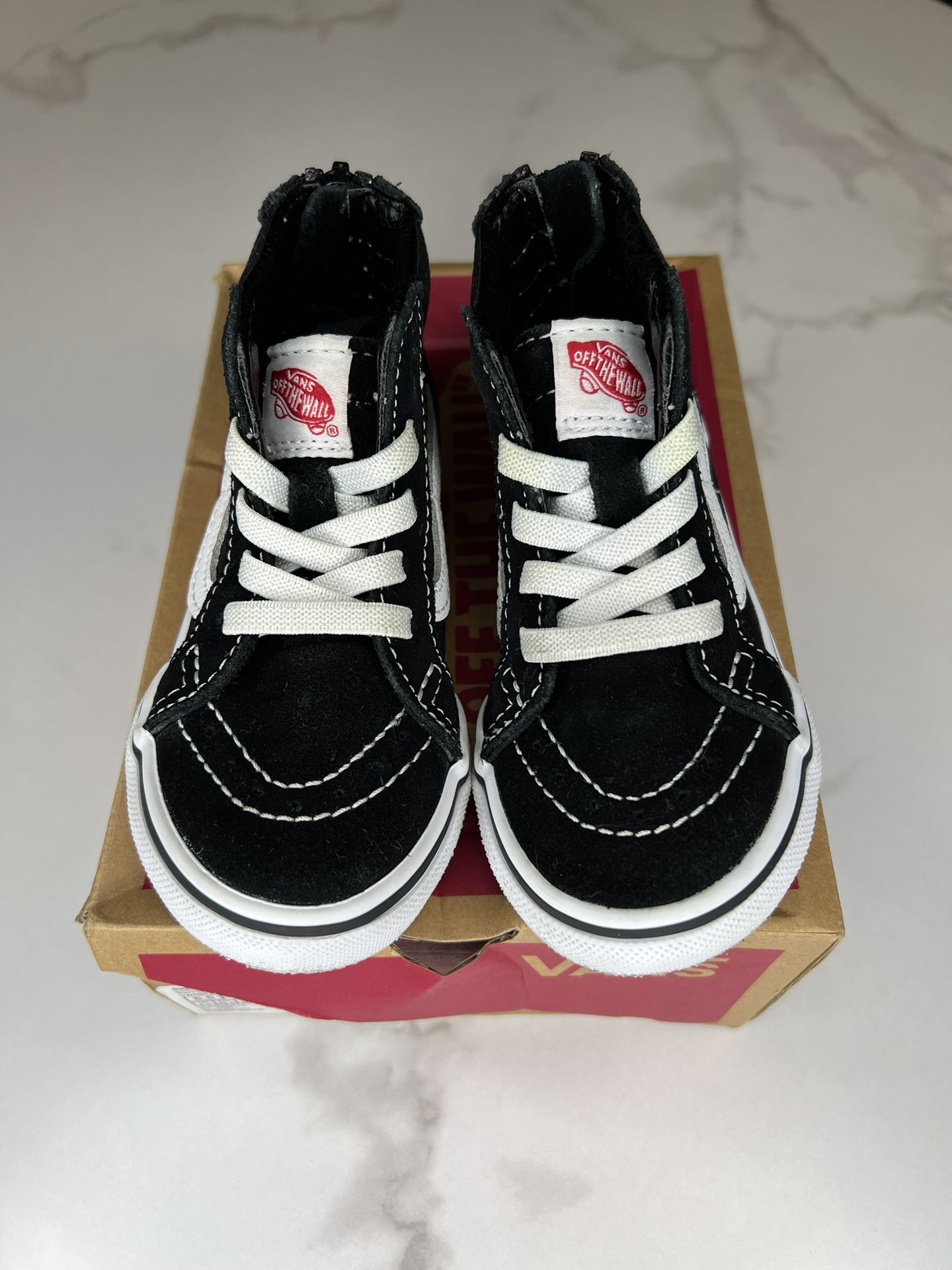 Toddler Vans Sk8-Hi Zip Black