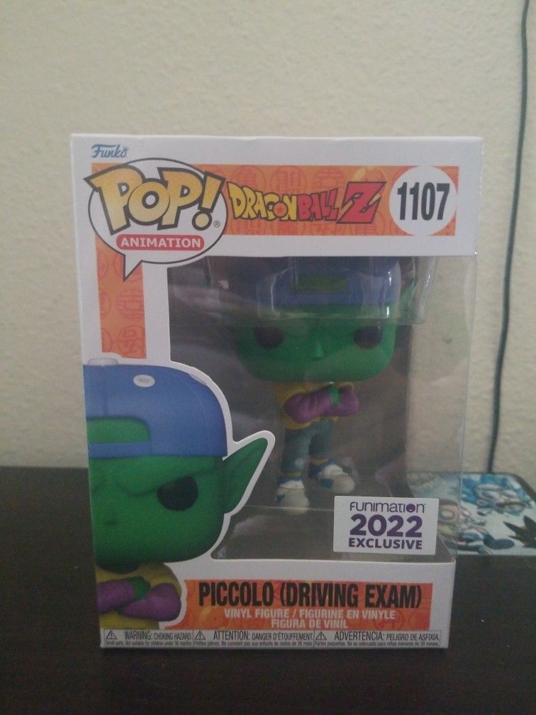 Dragon Ball Z Funko Pop 1107 "Piccolo (Driving Exam) Funimation 2022 Exclusive