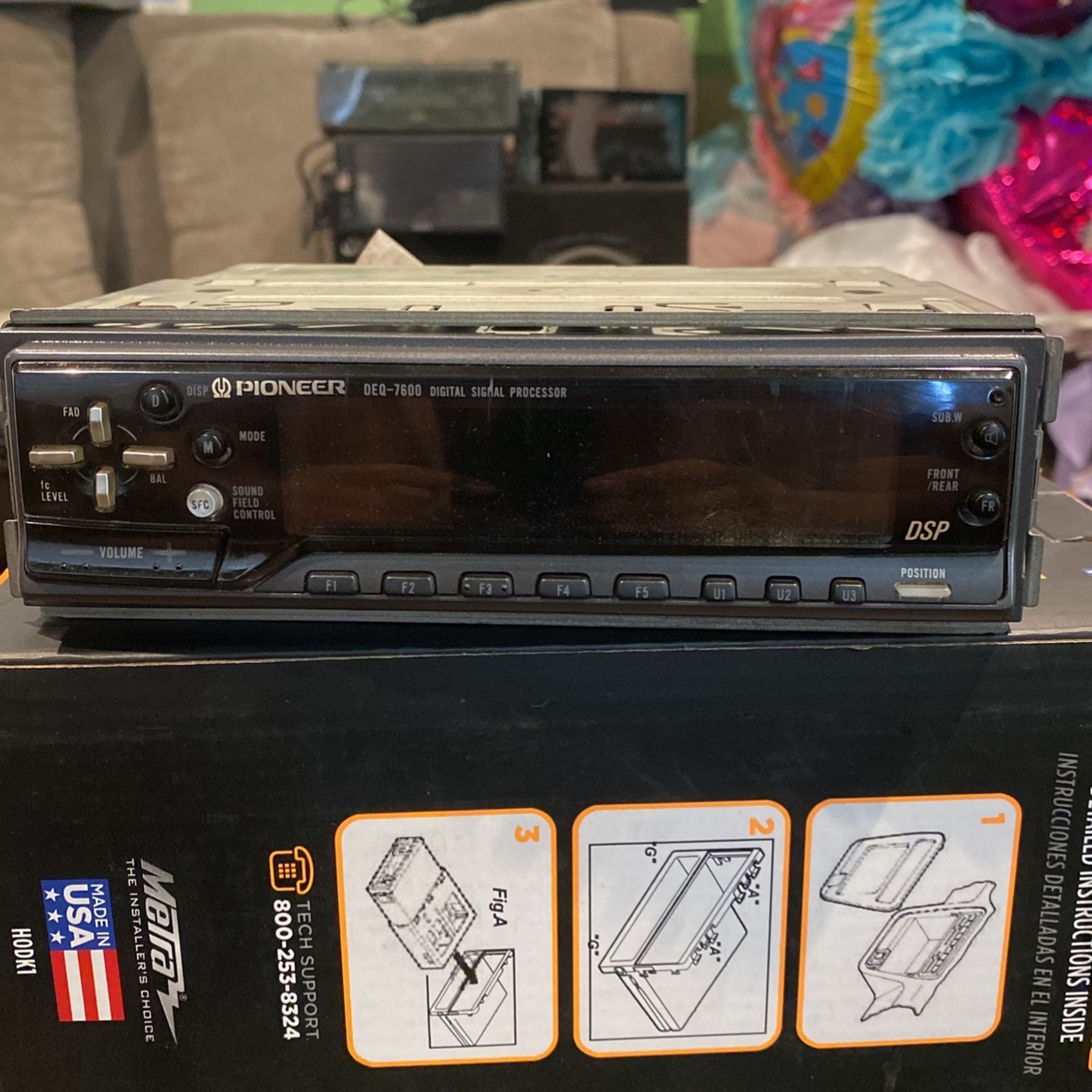 Pioneer DSP DEQ 7600