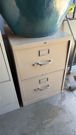 Two cabinet HON metal steel cabinet