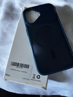 YFEMLAZ iPhone 16 Case Blue