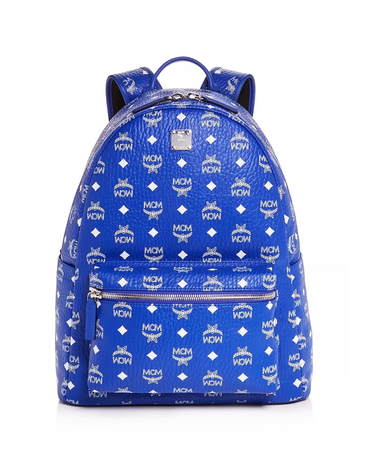 MCM Stark Monogram Leather Backpack 🎒 