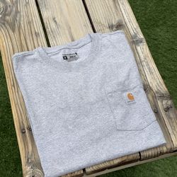 Carhartt t-shirt // color: heather grey // sz. M