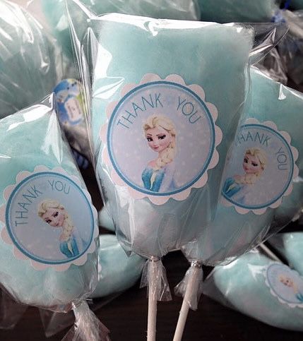 Cotton Candy Party Favors