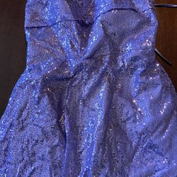 Purple Sequence dress
