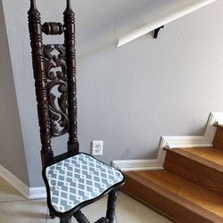 Antique Jacobean Prayer chair 