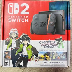 Nintendo Switch 2 Pokémon Legends 