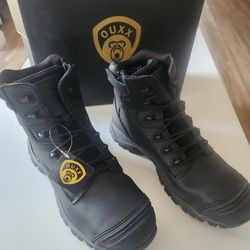 OUXX WORK BOOTS FOR MEN, NEW