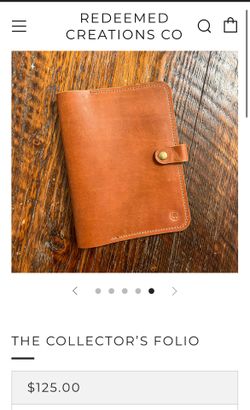 Redeemed Creations x Carry Commission Folio