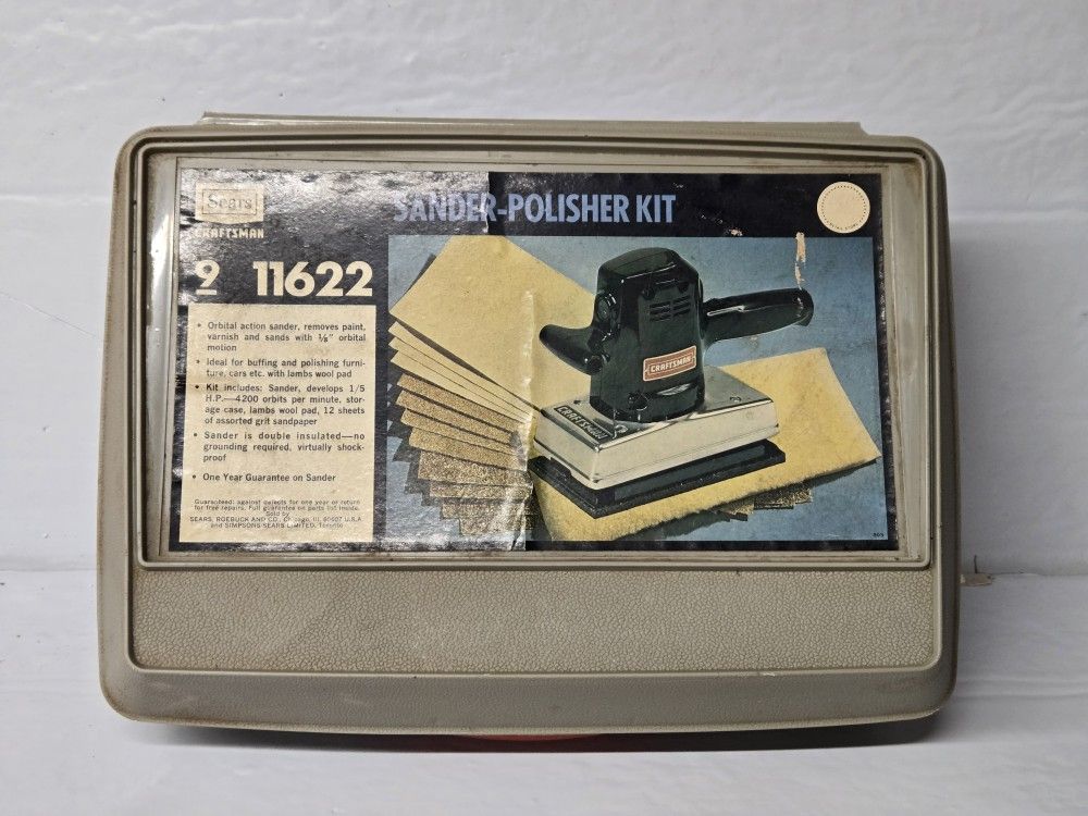 Craftsman 6 Inch Orbital Sander - Polisher