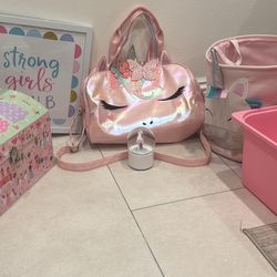 Girls Room Decor & Duffle Bag