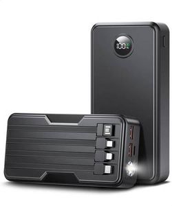 Power Bank Uyayohu 40000mah Portable Charger 22.5w W/ 5 Outp