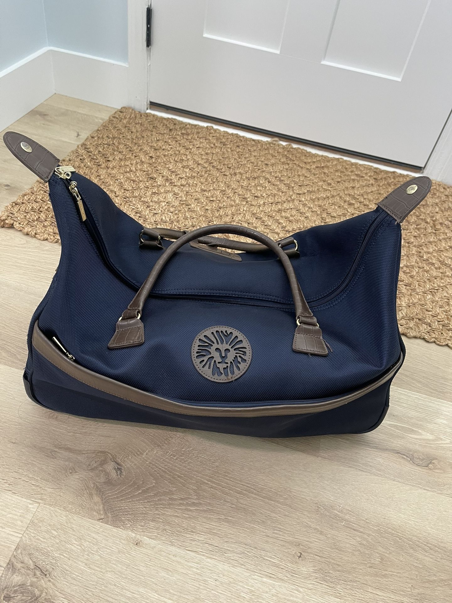 Anne Klein Rolling Weekender Bag