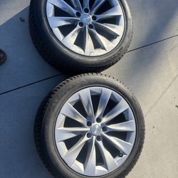 Tesla Model X Stock Wheels & Winter Tires – Set of 4