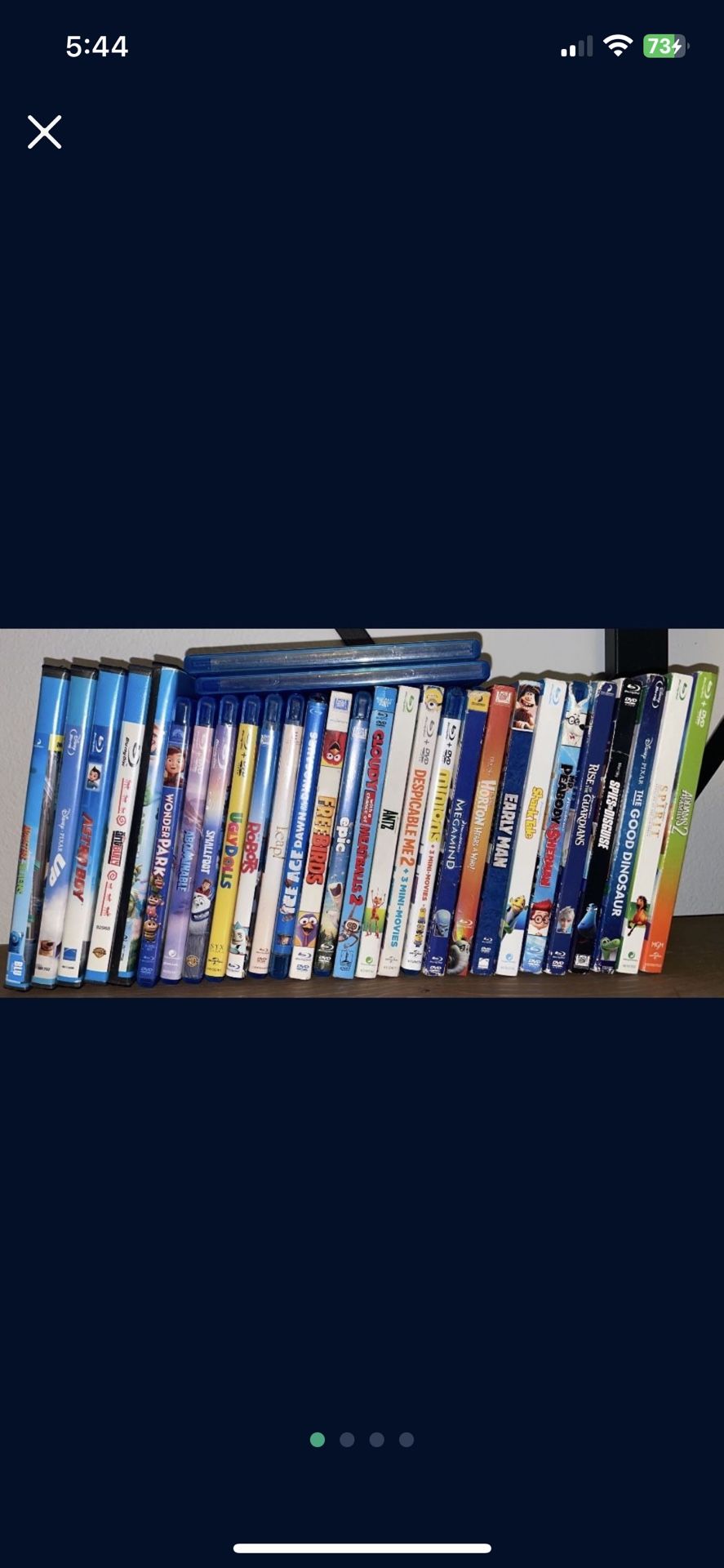 Blu-ray DVD lot