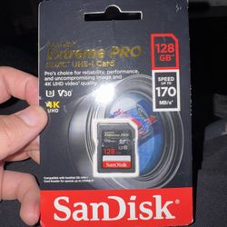 Sandisk SD card 128GB