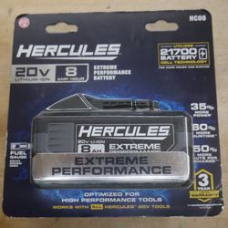   *NEW* HERCULES 20V 8.0 Ah Lithium-Ion Battery Pack ( HC08 ) 59245