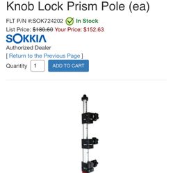 Sokkia/topcon Prism Pole