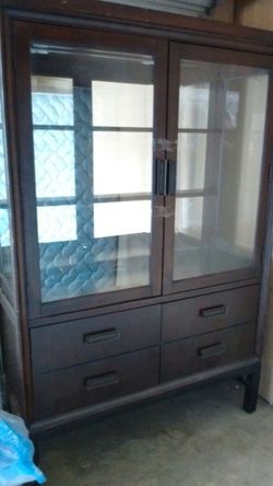 China cabinet armoire. 350