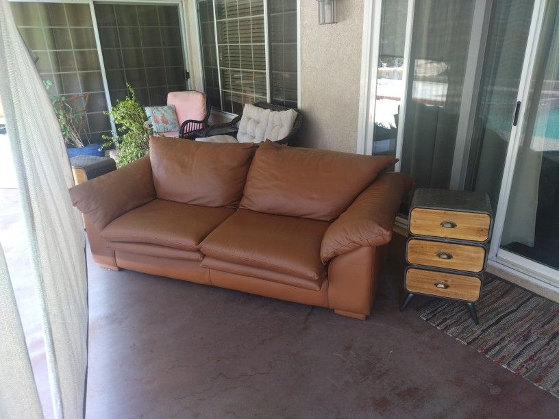 Large Couch Brown