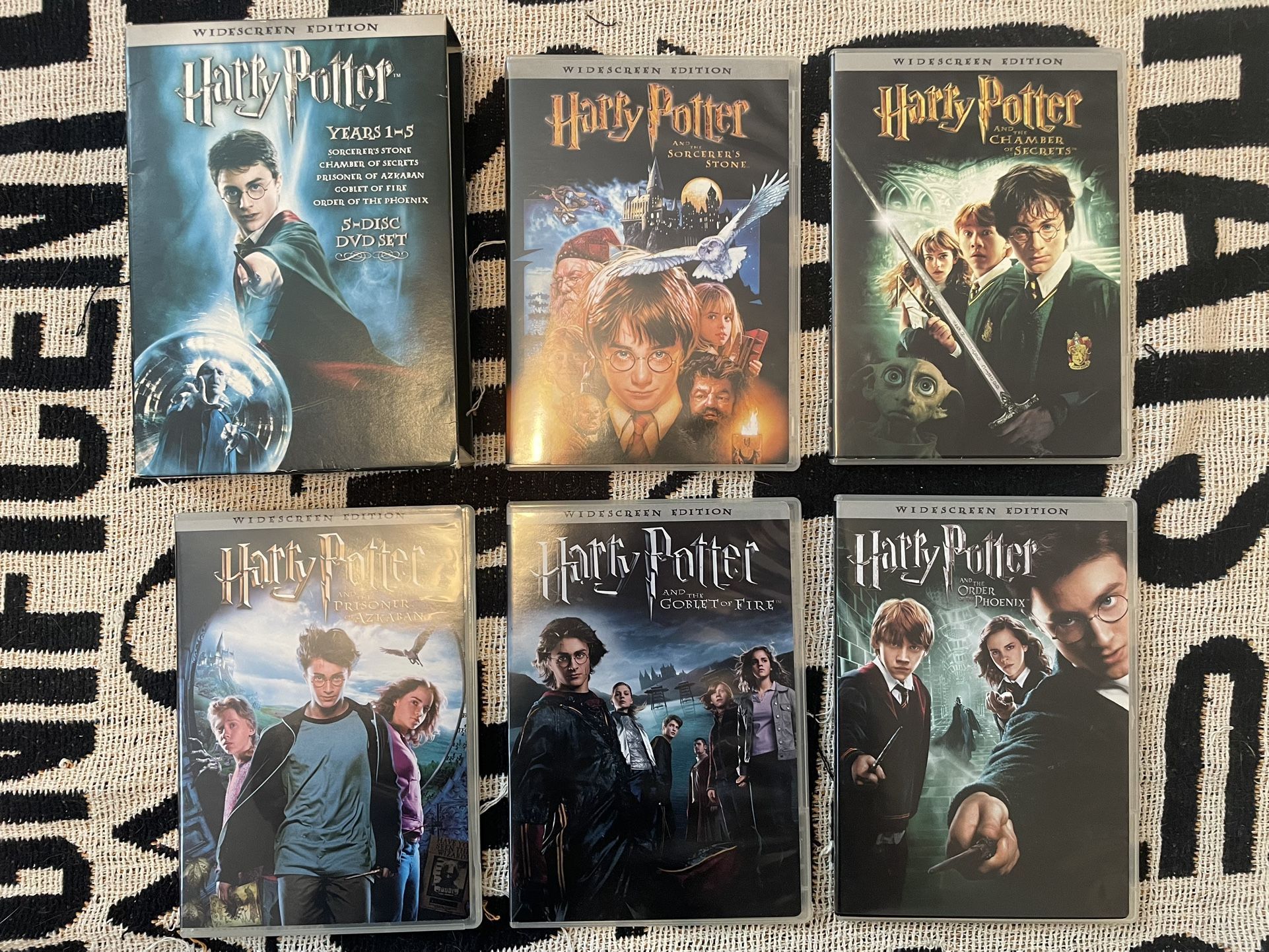 Harry Potter Years 1-5 DVD Set